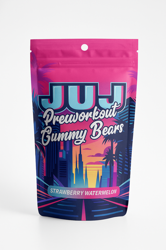 (Preorder) Juj Pre-Workout Gummy Bears (15 Servings)